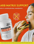 Youth & Tonic 15 Day Cleanse & Carb Matrix Support for Bloating, Gut & Metabolism Health, Break The Plateau, Feel Lighter & Energized, Colon Cleanser & Detox with ACV, Glucomannan, Chromium, 60 Pills