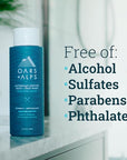 Oars + Alps Mens Moisturizing Body and Face Wash, Skin Care Infused with Vitamin E and Antioxidants, Sulfate Free, Fresh Ocean Splash, Travel Size 3.4oz, 2 Pack