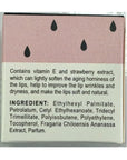 2PCS Strawberry Sleeping Lip Mask,Bee Lip Wrinkle