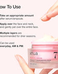 Anua Peach Niacinamide Cream, Face Moisturizer for Dry Skin with Vitamin B12, Collagen, Ceramide, Panthenol, Korean Skin Care for Glass Skin (50ml, 1.69 fl.oz.)