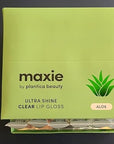 Maxie by Plantico Beauty Clear Lip Polish bulk (12 Pieces) CLEAR/ALOE (ALOE, 6 PCS)