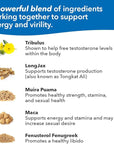 LifeSeasons Masculini-T - Testosterone Support Supplement - Enhances Mental & Physical Aspects of Sexual and Athletic Performance - Supports Normal Erectile Function - Improve Libido - 90 Capsules