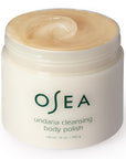 OSEA Undaria Cleansing Body Polish 10oz - Spa-Worthy AHA Body Exfoliator with Pumice and Seaweed