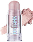 Chubby Cream Highlighter Stick for Face, Glitter Eyeshadow Peach Shimmer