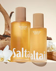 Saltair Body Oil. Jumbo Size Santal Bloom After Shower and Bath Oil Moisturizer for Women and Men. Botanical, Non-Greasy, and Well-Absorbing Lotion for Hydrating Dry Skin. 10oz Bottle