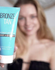 Bronze Tan Gradual Self Tanner Lotion & Tan Extender - Coconut Scented - Aloe Vera & Vitamin E Enriched - Streak-Free Nourishing Sunless Tanning Lotion (200ml)