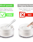 Sibba 3 PCS Facial Spatula Massage Eye Roller Dark Circles Skincare Tool Face Cream Lotion Makeup Stainless Steel Applicator Wand Neck Lines Beauty Instrument Stick Spoon Device(Silver)