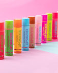Lip Smacker Original & Best Holiday Flavored Lip Balm Party Pack, Oatmeal Cookie, Vanilla, Mango, Watermelon, Tropical Punch, Cotton Candy, Kiwi, Strawberry, Clear