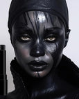 BADCOLOR Black Cream-Blendable Face Body Paint Stick for Adults Children Eye Black Softball Football Baseball Sports , Non-Toxic Hypoallergenic for Halloween SFX Makeup Cosplay Joker Costume Parties