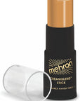 Mehron Makeup CreamBlend Stick | Face Paint, Body Paint, & Foundation Cream Makeup | Perfect for Halloween .75 oz (21 g) (Medium Dark 0)