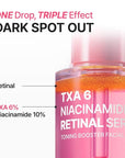 PURITO TXA 6% + Niacinamide 10% + Retinal Facial Serum | for Dark Spots, Hyperpigmentation, Uneven Tone | High-Level Tranexamic Acid 6% | Korean skincare, 30mL 1.01 fl.oz