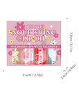 Hydrating Lip Oil, 4Pcs Plumping Lip Glow Oil Set, Fruit Extract Lip Oil Set Tinted for Dry Lip, Shiny and Moisturizing Transparent Lip Oil Gloss