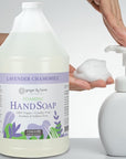 Ginger Lily Farms Botanicals All-Purpose Foaming Hand Soap Refill, 100% Vegan & Cruelty-Free, Lavender Chamomile Scent, 1 Gallon (128 Fl Oz)