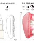 Tangle Teezer Original Detangler Brush, Dry & Wet Hair Brush for Thick & Curly Hair Types, Pink Punch