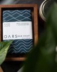 Oars + Alps Blue Charcoal Exfoliating Men's Bar Soap, Dermatologist Tested and Made with Clean Ingredients, Travel Size, 3 Pack, 6 Oz Each