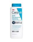 CeraVe 2 In 1 Hydrating Anti Dandruff Shampoo And Conditioner, 1% Pyrithione Zinc Dandruff Treatment, Color Safe & Sulfate Free Shampoo And Conditioner, Helps Eliminate Dandruff & Relieve Itchy Scalp