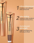 3PCS Liquid Contour Beauty Wand, Liquid Blush Highlighter