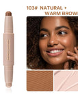 Double head contour stick, Highlight & Contour Bronzer