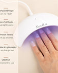 Melodysusie portable uv led nail