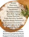 Muscle Soothing, 100% Pure Active Dead Sea Mineral Salts, Eucalyptus, for Eczema, Psoriasis and All Skin Types, Natural, Therapeutic, 2.5 Oz (Pack of 6)…