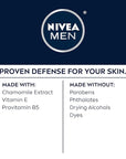 NIVEA Men Sensitive Face and Beard Moisture Gel, Gentle Face and Beard Moisturizer for Men Instantly Hydrates Skin and Conditions Facial Hair, 1.7 Fl Oz Tube, Pack of 3