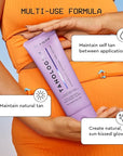 Tanologist Hydrating Daily Glow - Fair/Medium - Hydrating Gradual Tan Lotion - Natural, Sun Kissed Glow - Daily Tanning Lotion with Hyaluronic Acid & Squalane - 8.45 fl oz