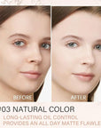Face Oil Control Pressed Setting Powder-Clarifying Finishing Powder,Waterproof Powder Puff