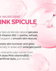 Dr.Melaxin Cemenrete Cyano Pink Spicule Serum with Calcium, pore tightening refines pores tightening serum 1.01 fl. oz.