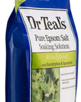 Dr Teal's Epsom Salt Bath Combo Pack (6 lbs Total), Relax & Relief with Eucalyptus & Spearmint, and Pre and Post Workout with Magnesium Sulfate and Menthol