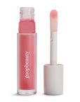 goop Beauty Hydra-Barrier Gel Gloss | Hydrating Lip Gloss to Moisturize & Plump Lips | Hyaluronic Acid & Vitamin E | Glaze - Palest Clear Pink | 0.13 oz