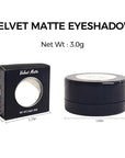 Erinde White Matte Eyeshadow Palette, Single White Pressed Powder Eye Shadow, Ultra-Blendable, Pigmented Color, Long Lasting, Halloween Blood Makeup Base, Cruelty-Free & Vegan