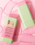Pixi On-the-Glow Blush - CheekTone, pH Reactive Hydrating Tinted Moisture Blush Stick with Ginseng, Aloe Vera & Fruit Extracts, For Cheeks & Lips, 19g / 0.6oz, Paraben-Free