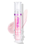 Korean Clear Lip Oil Gloss for Women,Ultra-Hydrating Lip Glow Oil with Chili Extract,Nourishing Lip Oil Tinted,Lip Plumping Booster,Fuller Lips Instantly - 02 Baby Pink