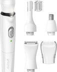 Conair GIRLBOMB All-in-One Face/Body Trimmer and Shaver Set for Women, Wet/Dry, Rechargeable