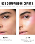 Dual Powder Matte Blush Palette – Soft Pink & Rosy – Matte Finish, Buildable Long Lasting Face Blush Makeup,Lightweight, Vegan, Cruelty-Free, Natural Pink Blush for All Skin Tones 02#