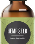 Edens Garden Hemp Seed Carrier Oil- 100% Pure Premium Cold Pressed & Hexane Free, Natural Moisturizer for Face, Skin, Hair, & Nails, Massage & Muscle Soother, Diluting Essential Oils 118 ml (4 fl oz)