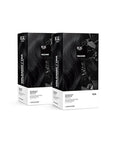 IGK Permanent Hair Color Kit | 1NA Volcanic - Purest Black | 100% Gray Color Coverage + Strengthen + Shine | Ammonia Free