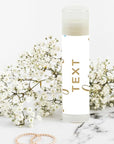 Andaz Press Personalized Lip Balm Party Glitter