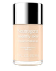 Neutrogena Healthy Skin Liquid Foundation Makeup with Broad Spectrum SPF 20 Sunscreen, Lightweight, Medium Coverage Makeup with Sunscreen and Pro-Vitamin B5, Buff 30, 1 fl. oz