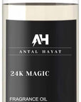 24K Magic Diffuser Oil 50ml – Hotel Inspired Aromatherapy Scent – Citrus, Lemongrass, Jasmine – Home Luxury Fragrance Oil by Antal Hayat – Essential Oil Blend for Diffusers