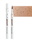 AKARY Freckle Pen Professional Lifelike Face Concealer Point Dark Brown)