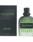 Valentino Uomo Born In Roma Green Stravaganza by Valentino for Men - 3.4 oz EDT Spray