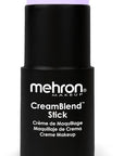 Mehron Makeup CreamBlend Stick | Face Paint, Body Paint, & Foundation Cream Makeup | Perfect for Halloween .75 oz (21 g) (Pastel Purple)