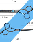Hair Scissors Thinning Shears Set,