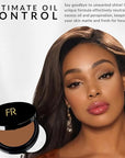 Luxury Oil Blotting Pressed Powder by Flori Roberts, Skin Tones