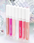 wet n wild Mega Slicks Lip Gloss | Long Lasting | Hyaluronic Acid | High Shine | Crystal Clear (Pack of 2)