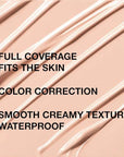 Kaely 2Pcs under Eye Concealer Full Coverage,Waterproof Concealer