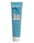 Blue Lizard BABY Mineral Sunscreen with Zinc Oxide, SPF 50+, Water Resistant, UVA/UVB Protection with Smart Cap Technology - Fragrance Free, 5 oz. Tube