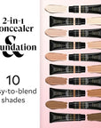 Fièra Luxury Concealer & Foundation with Anti-Aging Ingredients - Full Coverage for Dark Circles, Wrinkles, Fine Lines, and Spots, All-Day Wear For Mature Skin - Espresso, 0.5 FL. OZ. / 15 ML