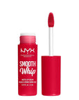 NYX PROFESSIONAL MAKEUP Smooth Whip Matte Lip Cream, Long Lasting, Moisturizing, Vegan Liquid Lipstick - Cherry Crème (Classic Red)